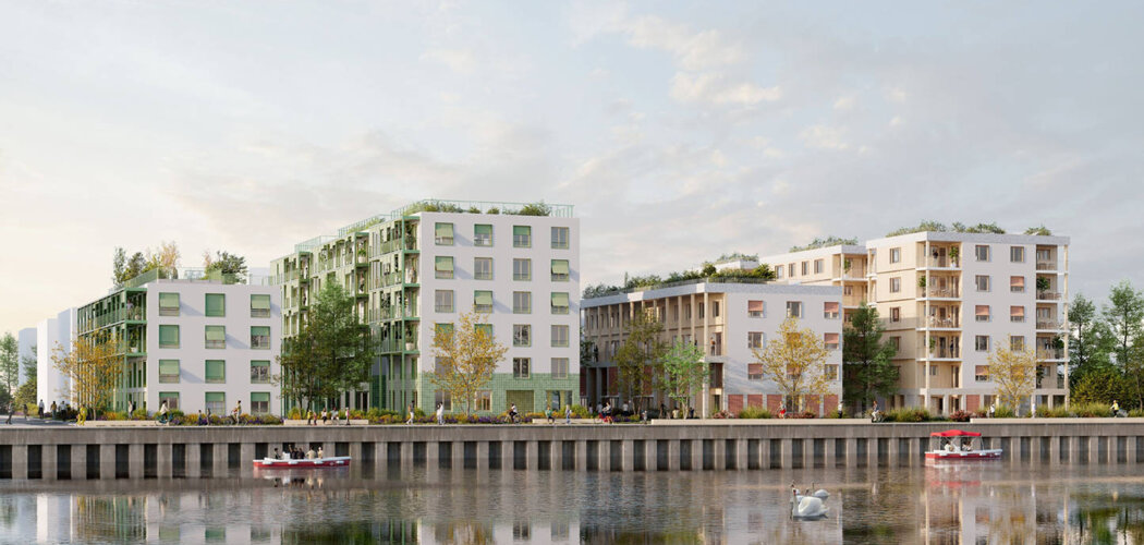 Programme immobilier neuf D'UNE RIVE A L'AUTRE - Strasbourg  à proximité du centre historique (67000) - Référence : 12298
