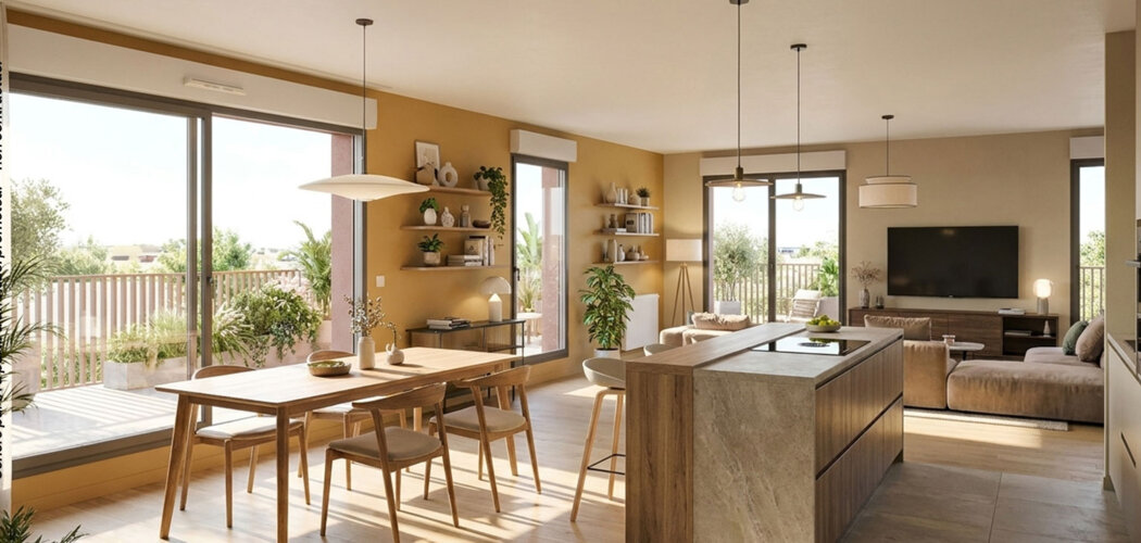 Programme immobilier neuf LE SCHLUTHFELD - Strasbourg cadre urbain proche centre ville et espaces verts (67000) - Référence : 17752