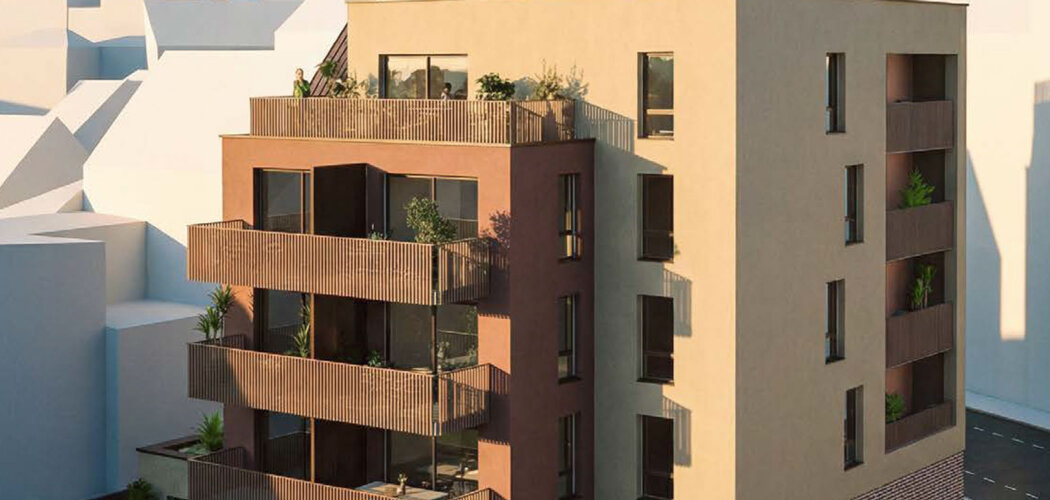 Programme immobilier neuf LE SCHLUTHFELD - Strasbourg cadre urbain proche centre ville et espaces verts (67000) - Référence : 17752