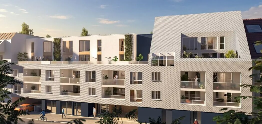 Programme immobilier neuf TIVOLI 48 - Strasbourg : logements neufs sécurisés et verdoyants en quartier Tivoli (67000) - Référence : 14811