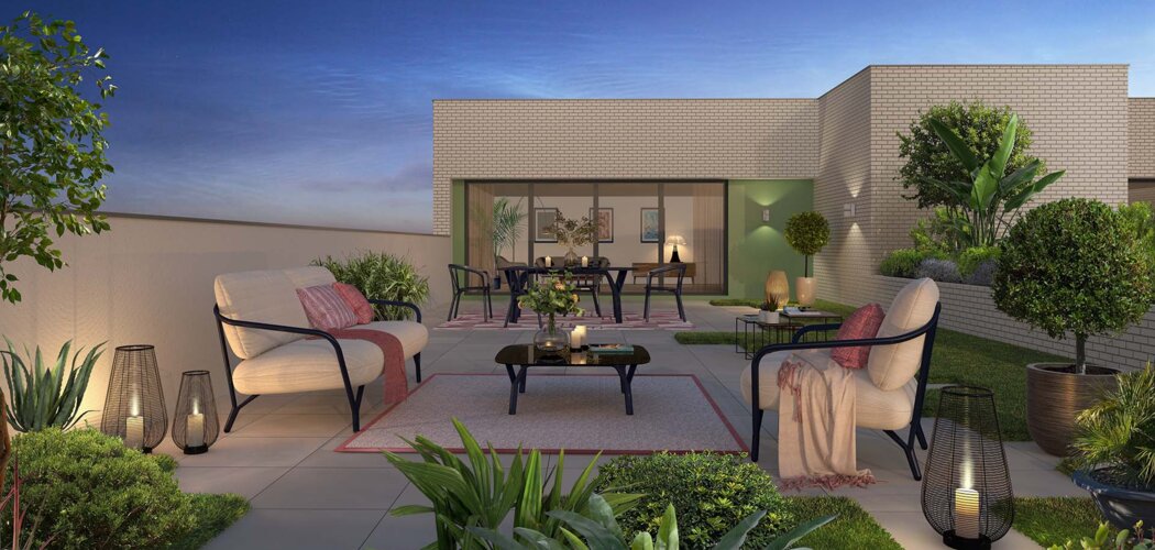 Programme immobilier neuf Viva Starlette - Strasbourg : logements neufs sécurisés et verdoyants proche des services (67000) - Référence : 15004