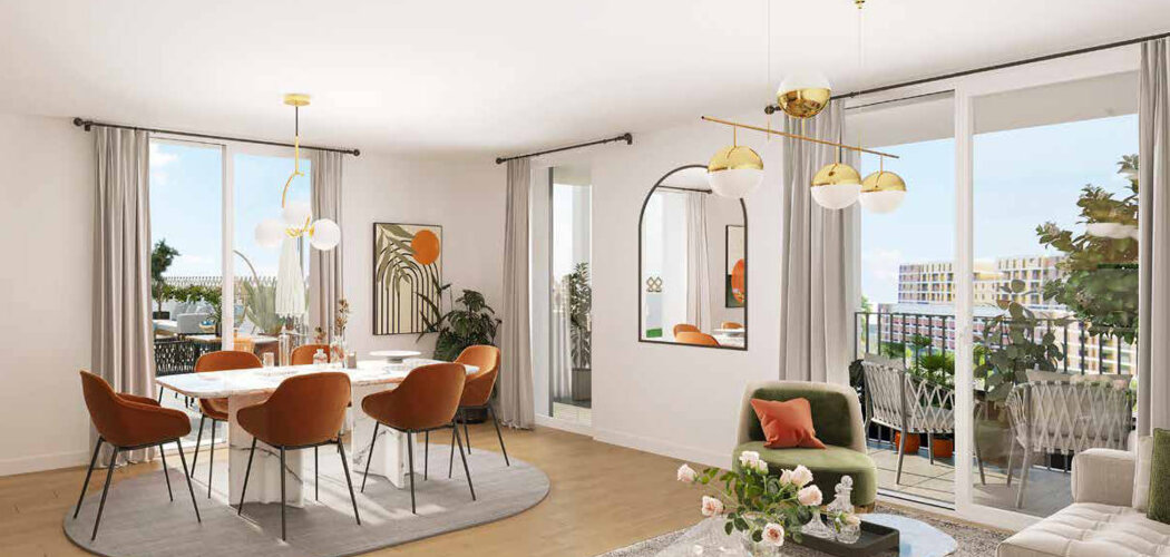 Programme immobilier neuf Le Cœur Du Rhin - Phase 2 - Strasbourg quartier à Starlette entre nature et bassin Vauban (67000) - Référence : 16525
