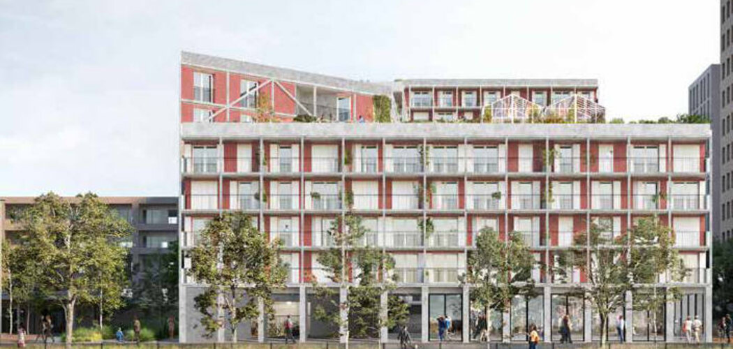 Programme immobilier neuf Le Cœur Du Rhin - Phase 2 - Strasbourg quartier à Starlette entre nature et bassin Vauban (67000) - Référence : 16525