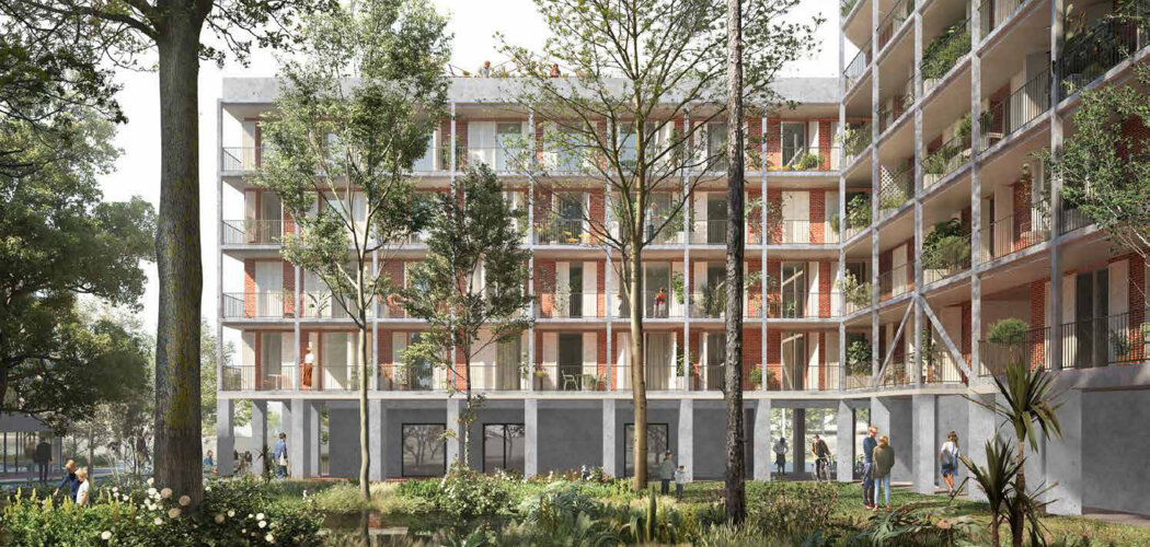 Programme immobilier neuf Le Cœur Du Rhin - Phase 2 - Strasbourg quartier à Starlette entre nature et bassin Vauban (67000) - Référence : 16525