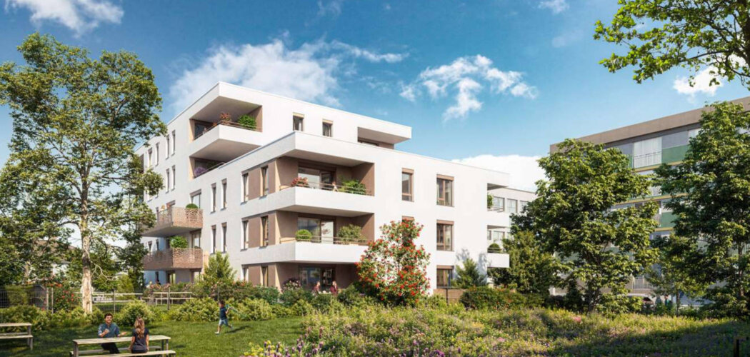 Programme immobilier neuf Le Bel Air - Strasbourg quartier du Neuhof proche des commodités du centre (67000) - Référence : 16550