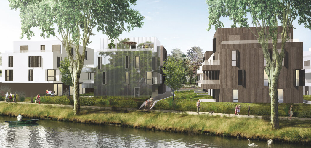 Programme immobilier neuf Jardin D'O - Strasbourg : Résidence T2–T5 avec cadre verdoyant et confort moderne proche des espaces naturels (67000) - Référence : 4995