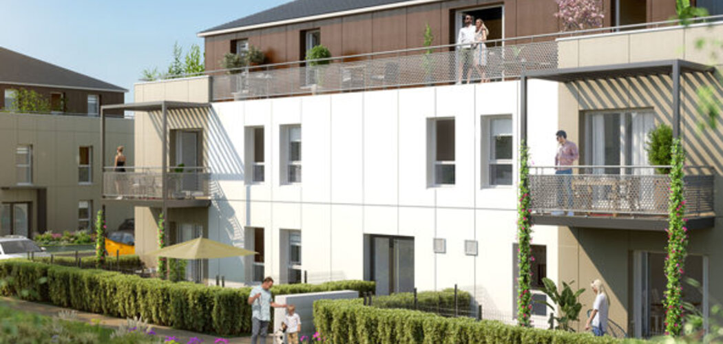 Programme immobilier neuf LA PROMENADE - Thann : Résidence T2–T5 avec cadre pavillonnaire et confort optimisé proche des commodités (68800) - Référence : 6452