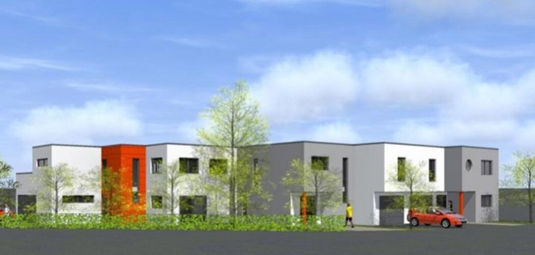 Programme immobilier neuf  - Thionville : 3 modèles de maisons T5 avec espaces extérieurs et garages dans un quartier recherché (57100) - Référence : 41