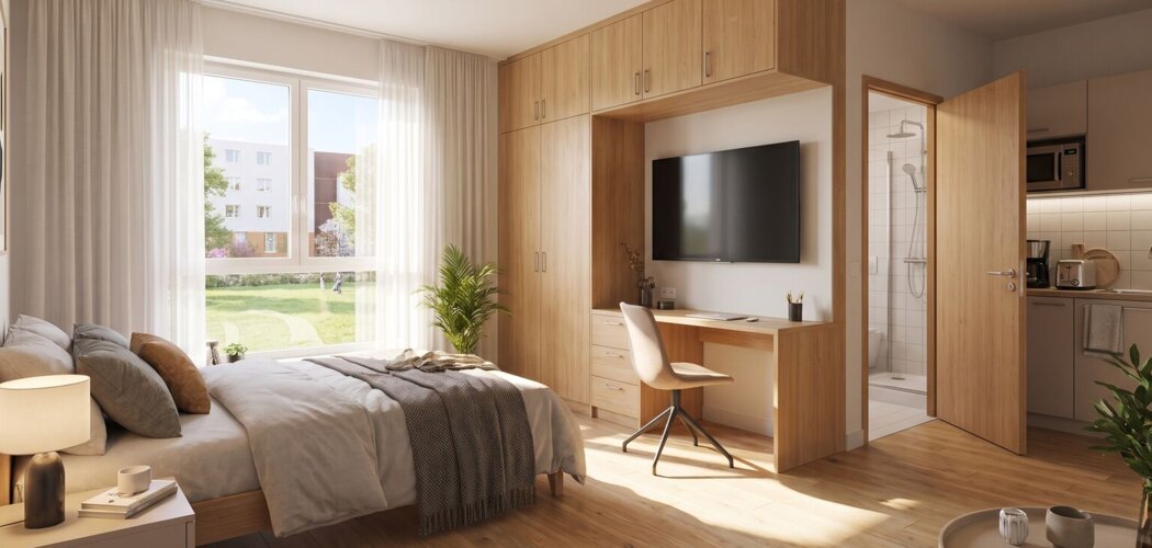 Programme immobilier neuf My Work Thionville Gare - Thionville investissement étudiant proche bassin transfrontalier (57100) - Référence : 18058