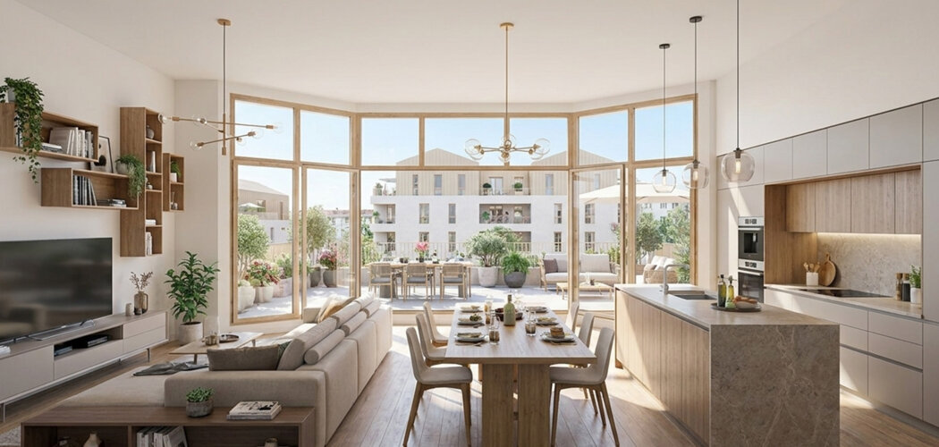 Programme immobilier neuf Résidence SOLSTICE - Thionville logements du studio au 5 pièces dans une commune frontalière (57100) - Référence : 18055