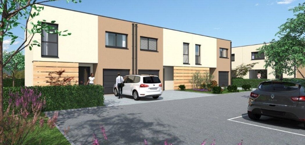 Programme immobilier neuf Le Clos de la Brasserie - Uckange : Maisons T4–T5 avec jardins privatifs et configurations modulables (57270) - Référence : 139