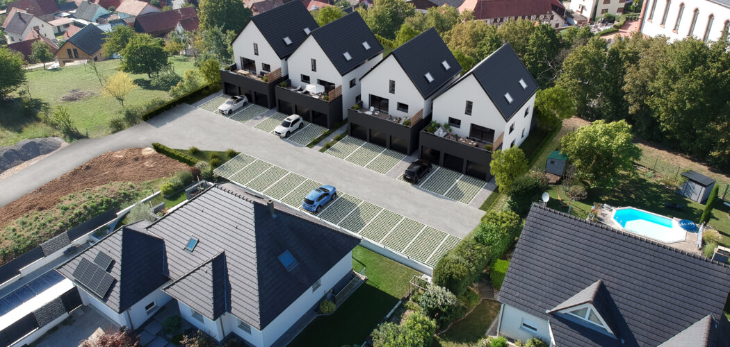 Programme immobilier neuf Les Duos de L'Ecrin - Uhlwiller  proche Haguenau (67350) - Référence : 9460