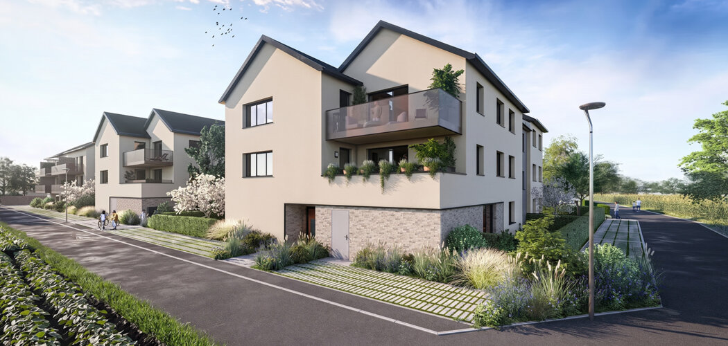 Programme immobilier neuf ALLURE - Village-Neuf une adresse transfrontalière entre Suisse et Allemagne (68128) - Référence : 18153