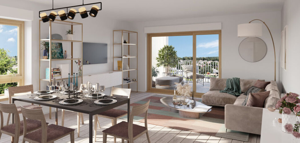 Programme immobilier neuf LES LODGES DU PARC - Villerupt logements du 2 au 5 pièces aux portes du Luxembourg (54190) - Référence : 18075