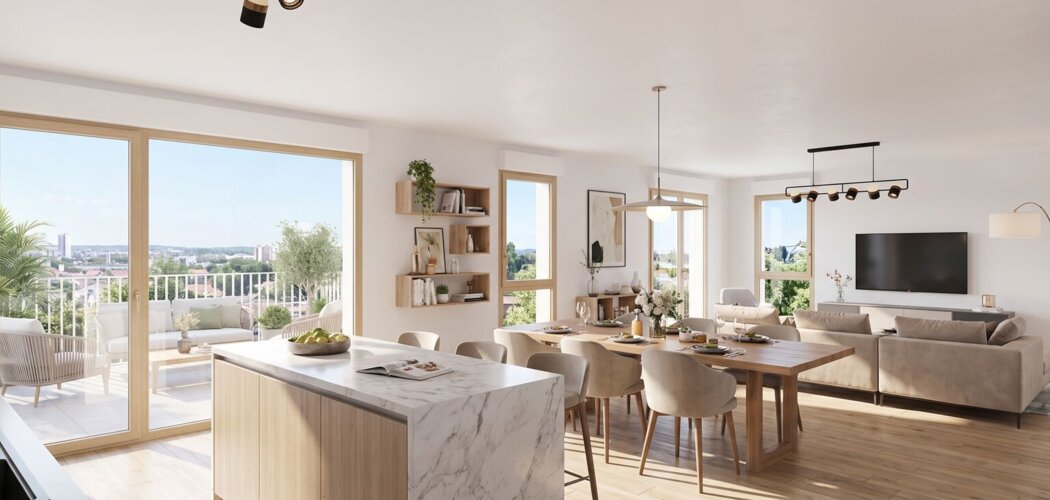 Programme immobilier neuf LES LODGES DU PARC - Villerupt logements du 2 au 5 pièces aux portes du Luxembourg (54190) - Référence : 18075