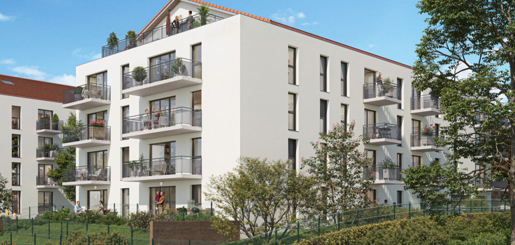Programme immobilier neuf LE DOMAINE HAUT JARDIN - BAT C - Villerupt, sérénité résidentielle proche de Belval (54190) - Référence : 18078