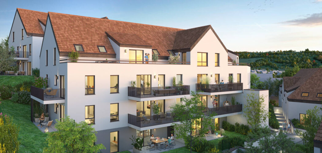 Programme immobilier neuf LE BELVEDERE - Wasselonne centre à proximité de Strasbourg (67310) - Référence : 10922