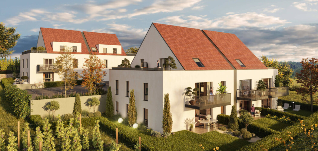 Programme immobilier neuf VITIS - Wettolsheim proche de Colmar centre (68920) - Référence : 9117