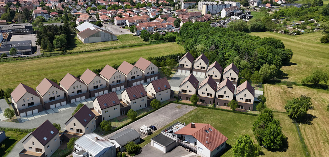 Programme immobilier neuf les tand'aime des 4 vents - Wissembourg cadre verdoyant proche de la frontière allemande (67160) - Référence : 18184