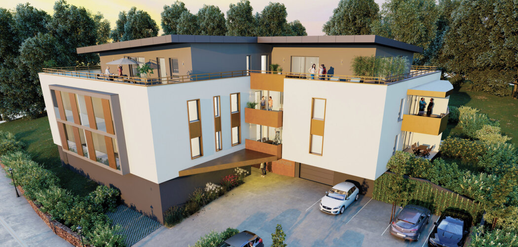 Programme immobilier neuf LES SOURCES - Wolxheim : Résidence T2–T5 avec cadre champêtre et confort moderne proche des espaces naturels (67120) - Référence : 4958