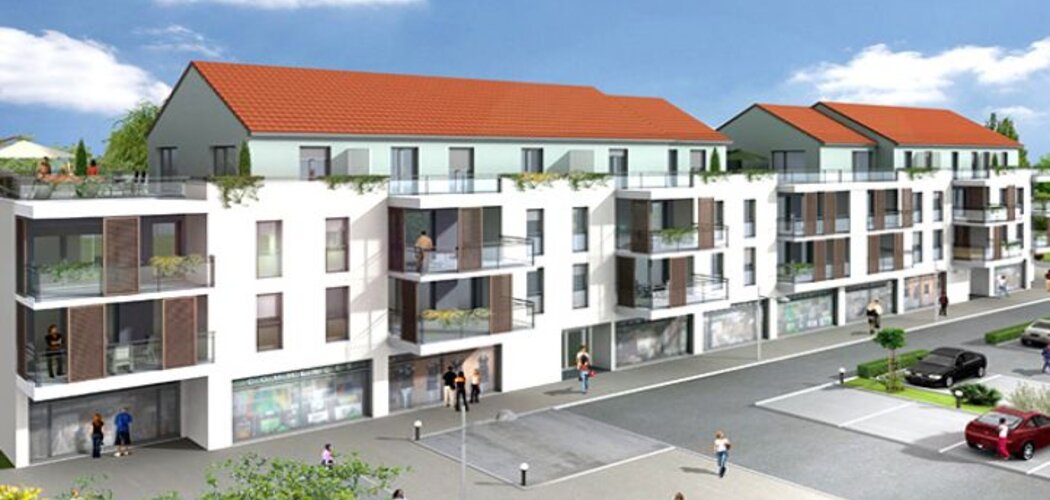 Programme immobilier neuf  - Yutz Zac Olympe : Résidences T2–T5 avec ascenseur et stationnement privé (57110) - Référence : 16